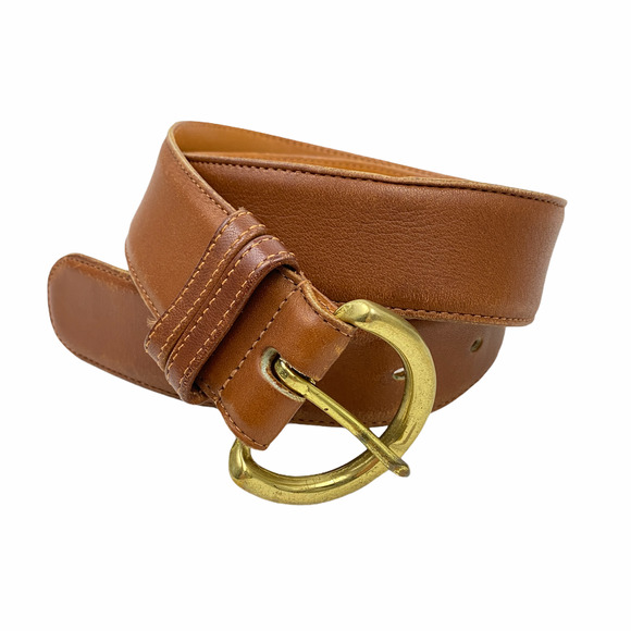 Coach British Tan Leather Belt main image 5